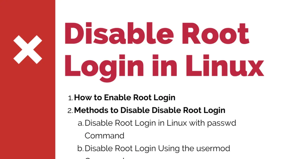 When Disabling Root Login May Not Be Advisable – how to disable root login SSH on Linux