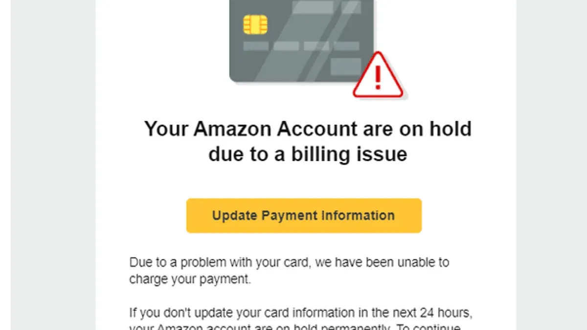 Why Scam Emails Keep Evolving and How to Stay Ahead – Amazon scam email