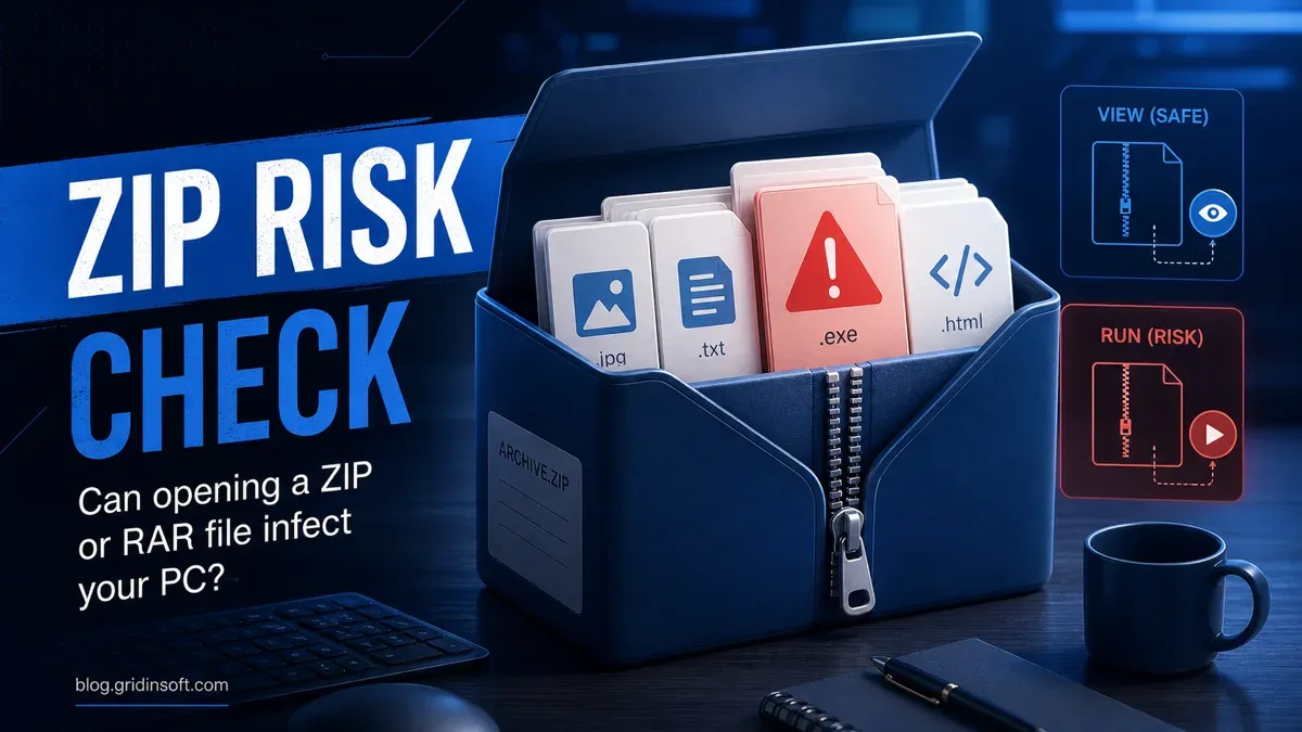 How to Safely Handle ZIP Files and Avoid Infection – can you get a virus from a zip file