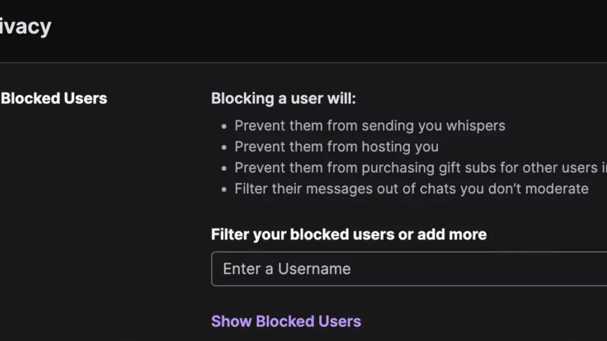 How to block someone on Twitch from their profile – how to block someone on Twitch