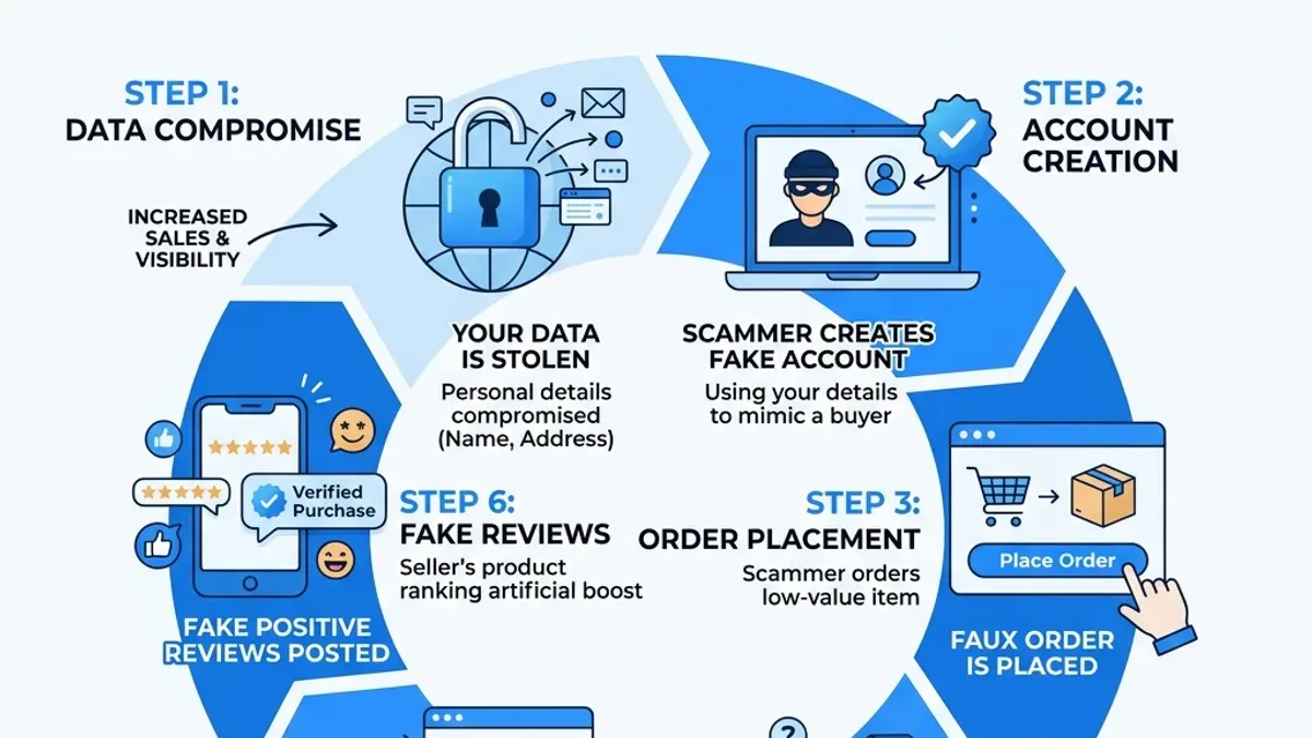 Brushing scams across platforms and regions – brushing scam