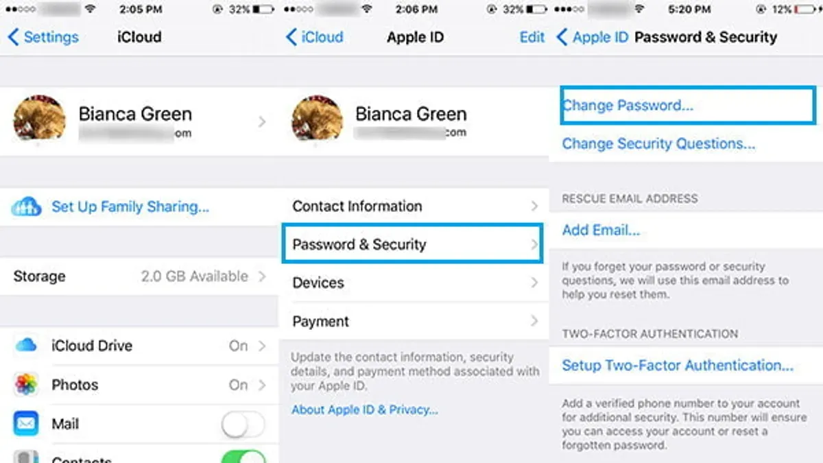Troubleshooting common issues when changing iCloud password – how to change iCloud password