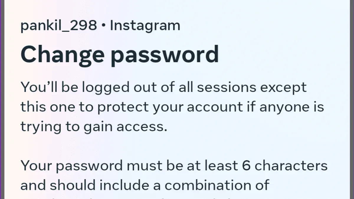 What to do if Instagram password change does not work or is blocked – how to change Instagram password