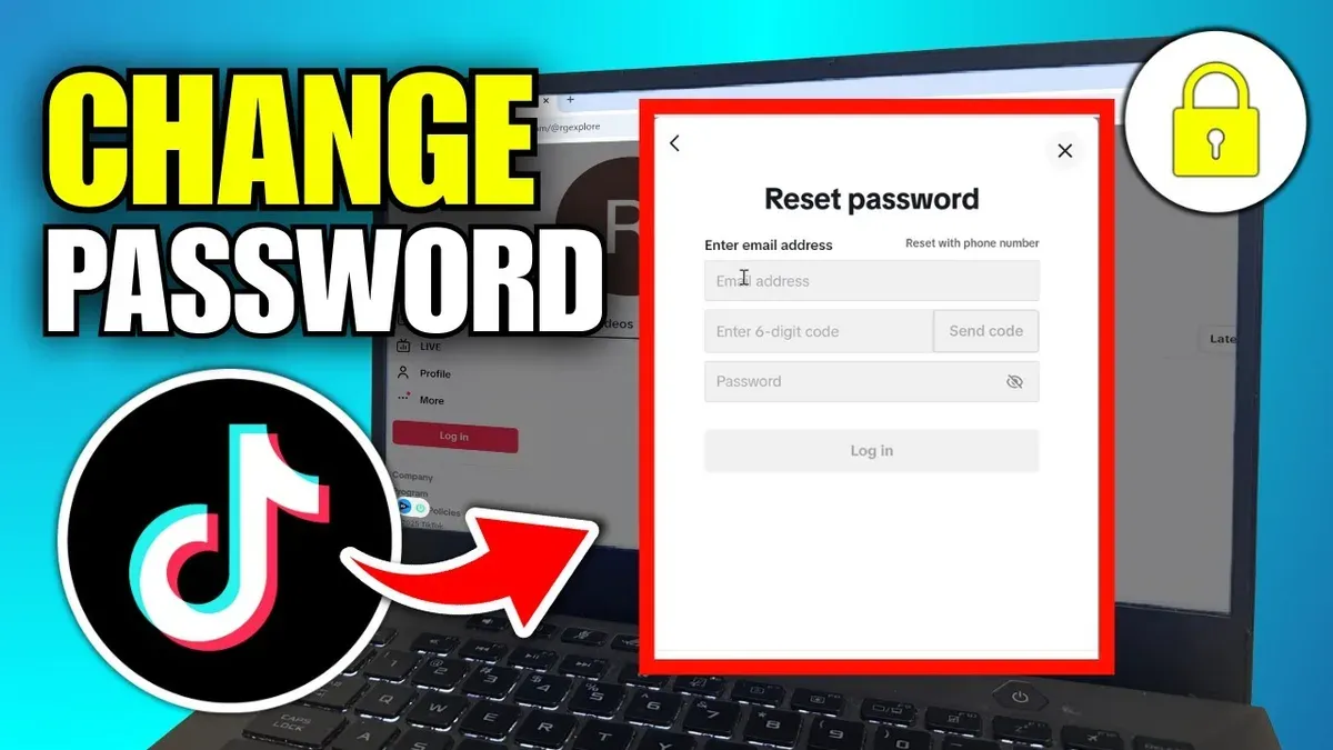 How to change TikTok password on PC, laptop, or desktop via browser – how to change TikTok password