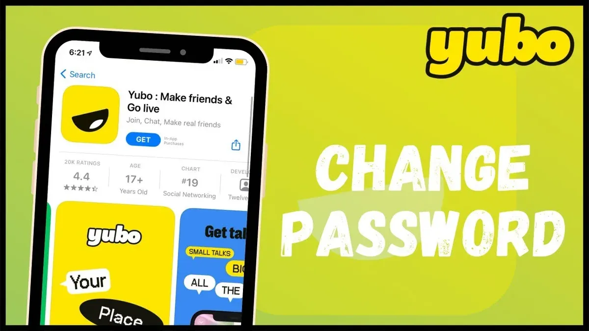 How to change Yubo password using the mobile app – how to change Yubo password