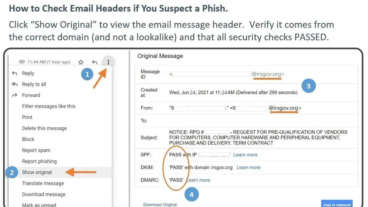 How to check if an email is legit by inspecting email headers – how to check if an email sender is legit