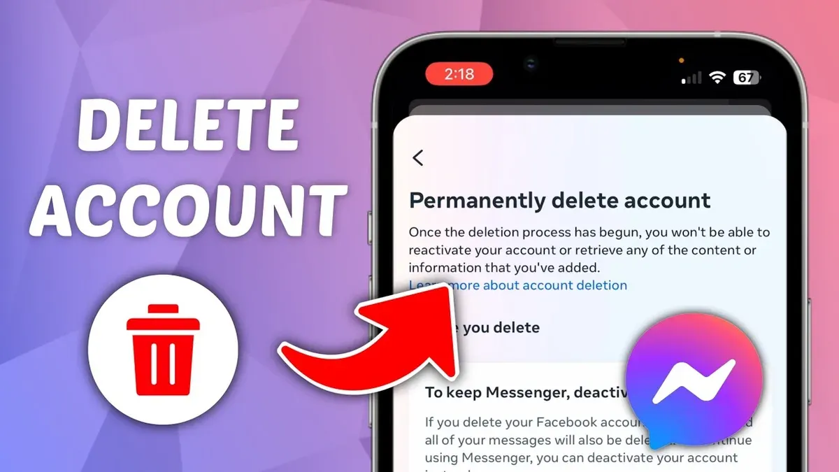 How to delete Messenger account permanently from mobile (Android and others) – how to delete Messenger account permanently