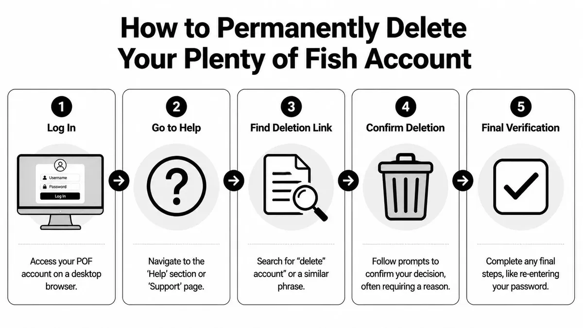 Why deleting the Plenty of Fish app does not delete the account – how to delete Plenty of Fish account permanently