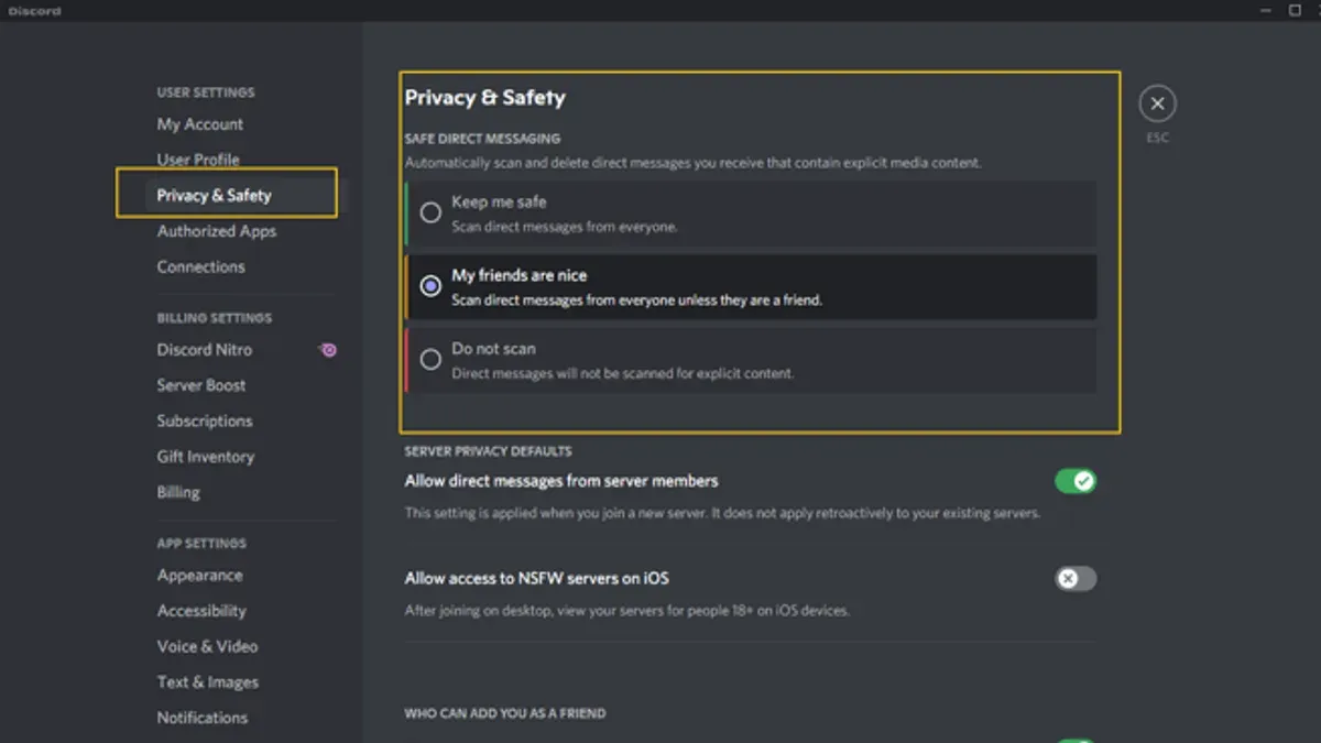 Is Discord privacy safe? Evaluating risks and protections – Discord privacy settings