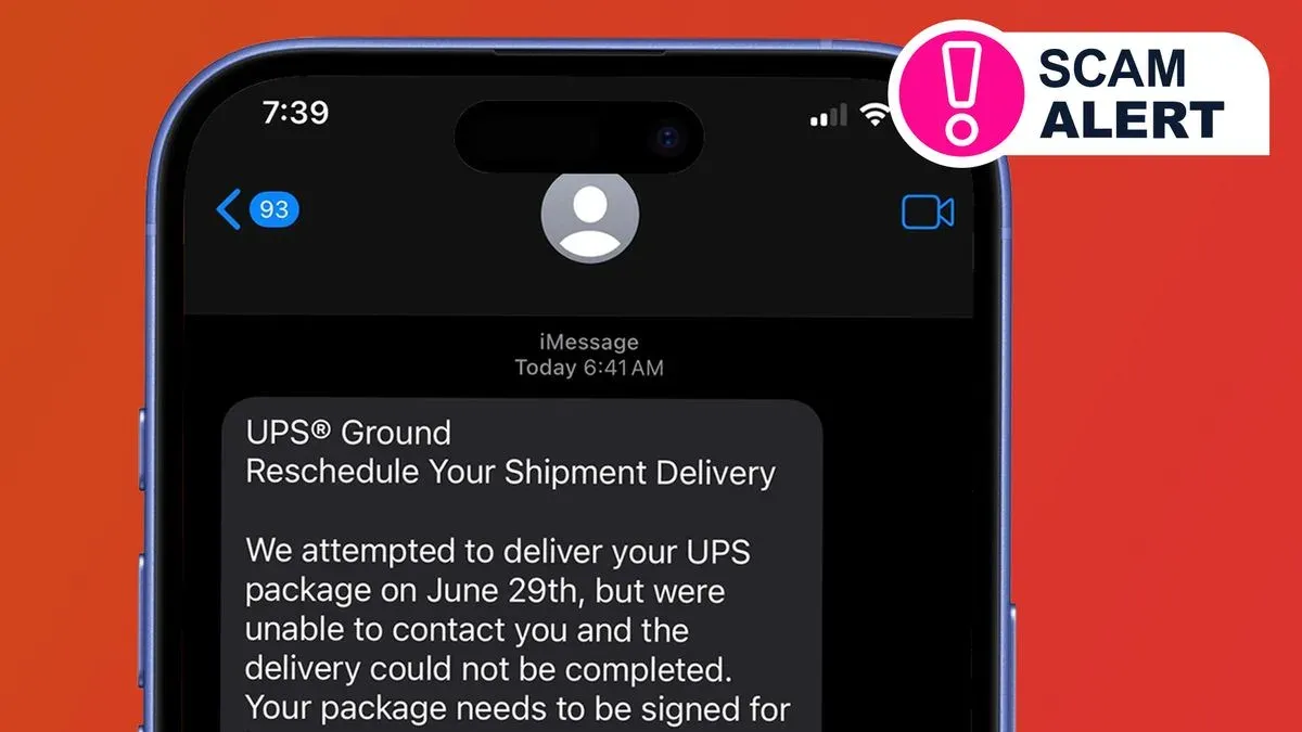 What to do if you clicked on a UPS scam text link – UPS scam text