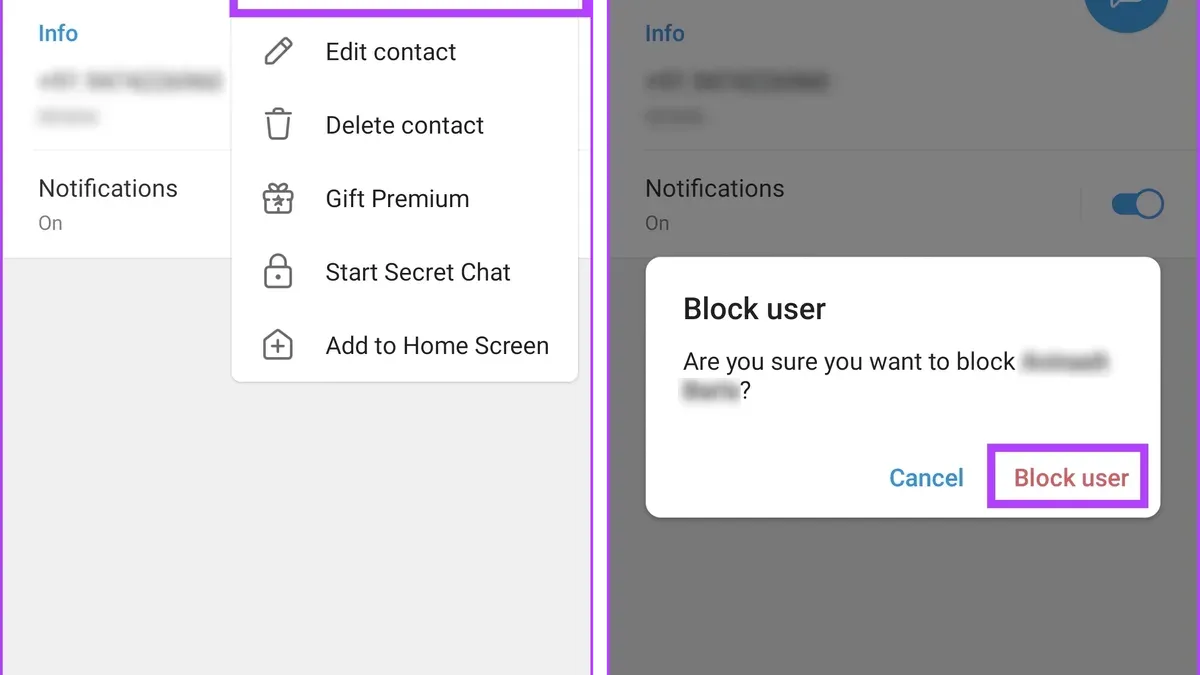 Choosing the right people to block on Telegram – how to block someone on Telegram