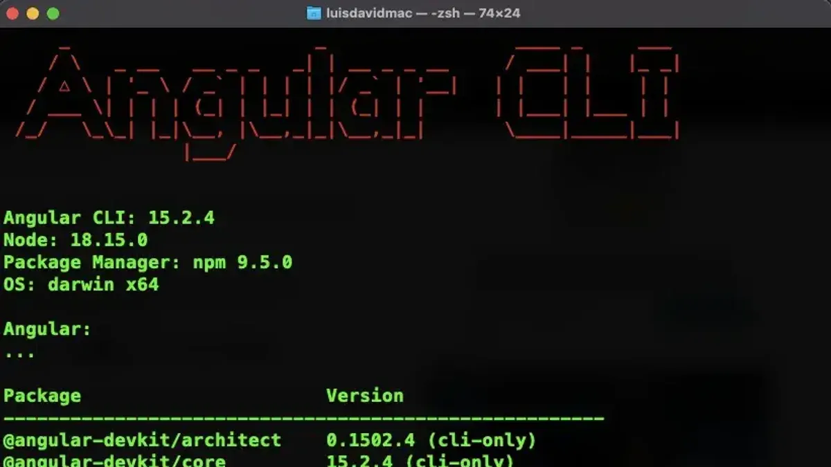 How to use Angular CLI on Mac after installation – how to install Angular CLI on Mac
