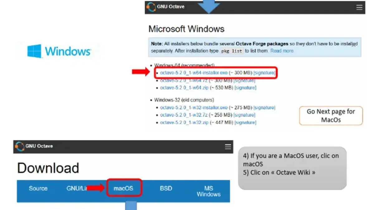 How to download Octave for Windows 11 and other platforms – how to install Octave on Mac