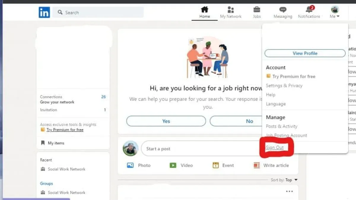 How LinkedIn session management interacts with Microsoft account linked devices – how to log out of LinkedIn on all devices