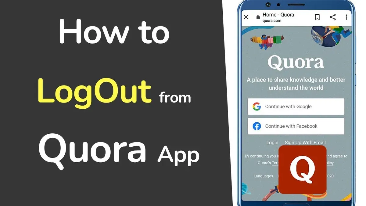 How to remove Quora from my phone and computer – how to log out of Quora on all devices