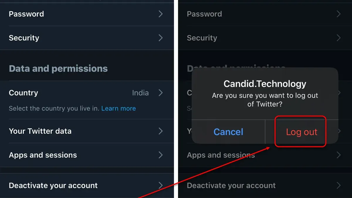 How to log out of X on the mobile app – how to log out of X (Twitter) on all devices