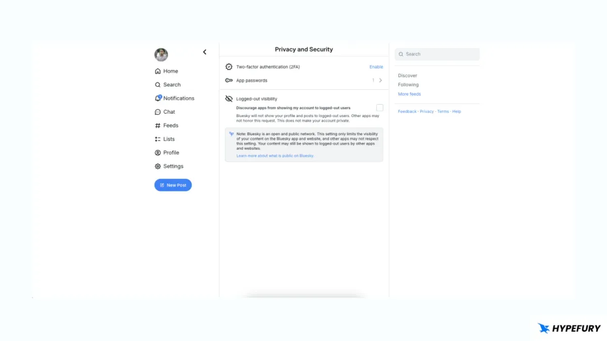 How to Make a Bluesky Account Private – Bluesky privacy settings