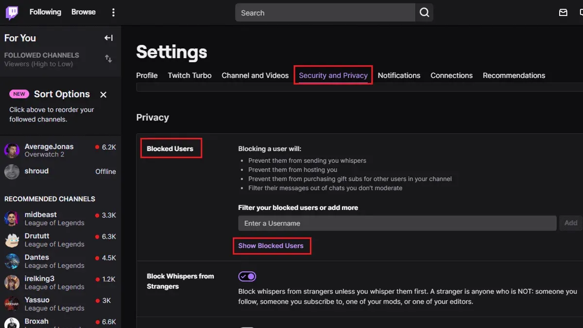 How to Make Your Twitch Account Private or Limit Who Can See Your Content – Twitch privacy settings
