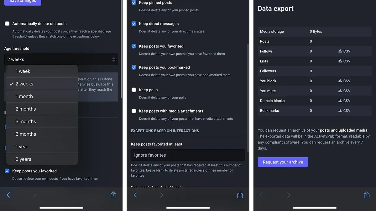How do Mastodon privacy settings work and what can users control? – Mastodon privacy settings