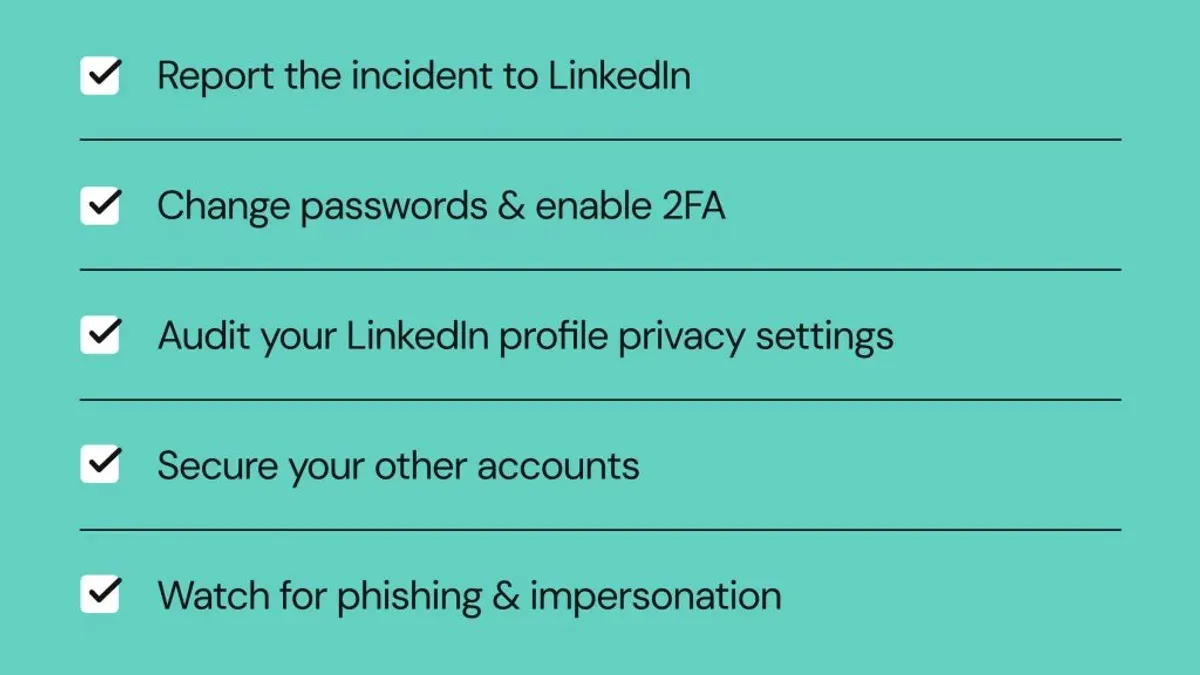 Immediate Actions to Take if a LinkedIn Account Is Hacked – LinkedIn account hacked