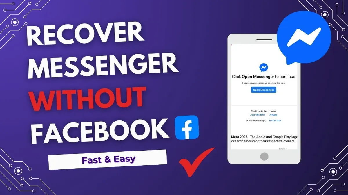 Can you use Messenger without a phone number? – how to recover Messenger account without phone number