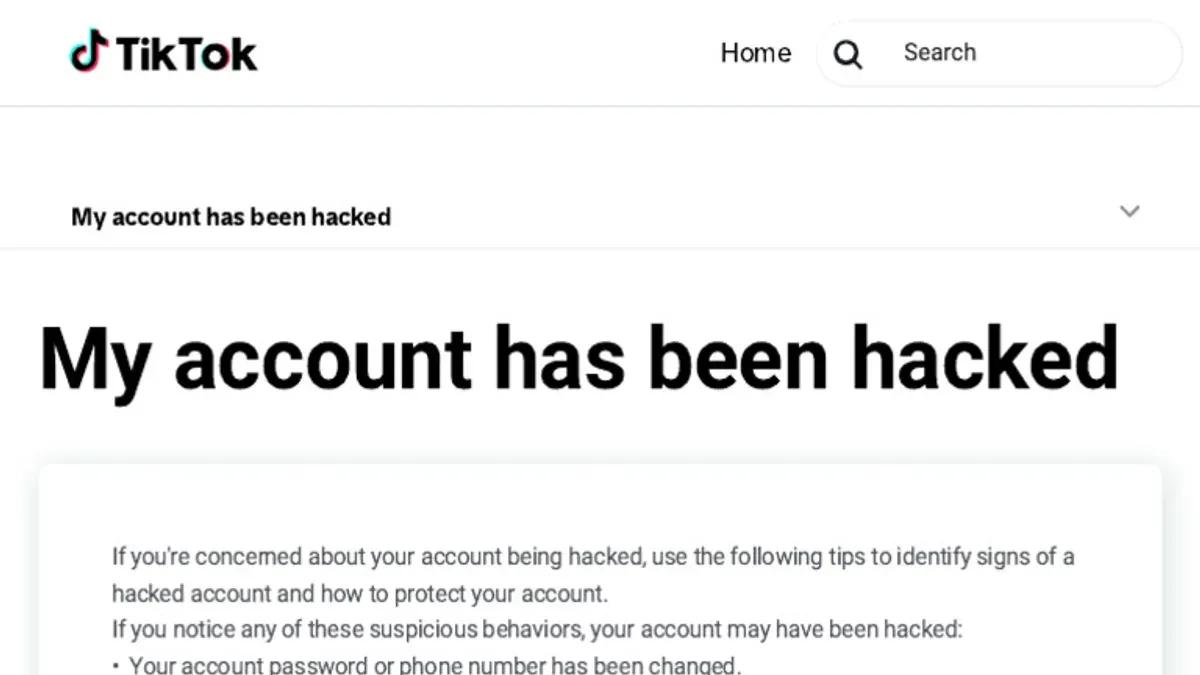 How to report a hacked TikTok account – TikTok account hacked