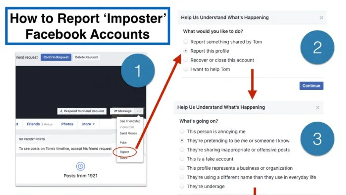 How to report a Facebook account for impersonation – how to report impersonation on Facebook