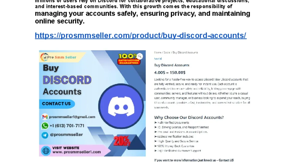 How to connect accounts to Discord safely – how to secure your Discord account