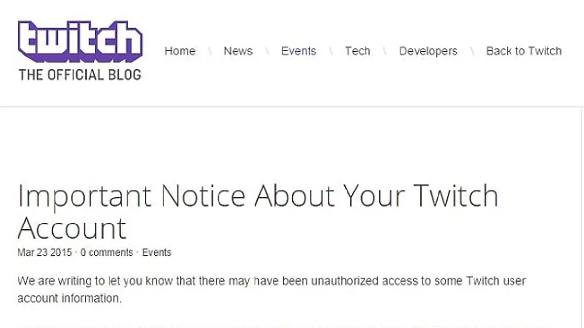 Dealing with associated platform hacks like Twitter when Twitch is compromised – Twitch account hacked