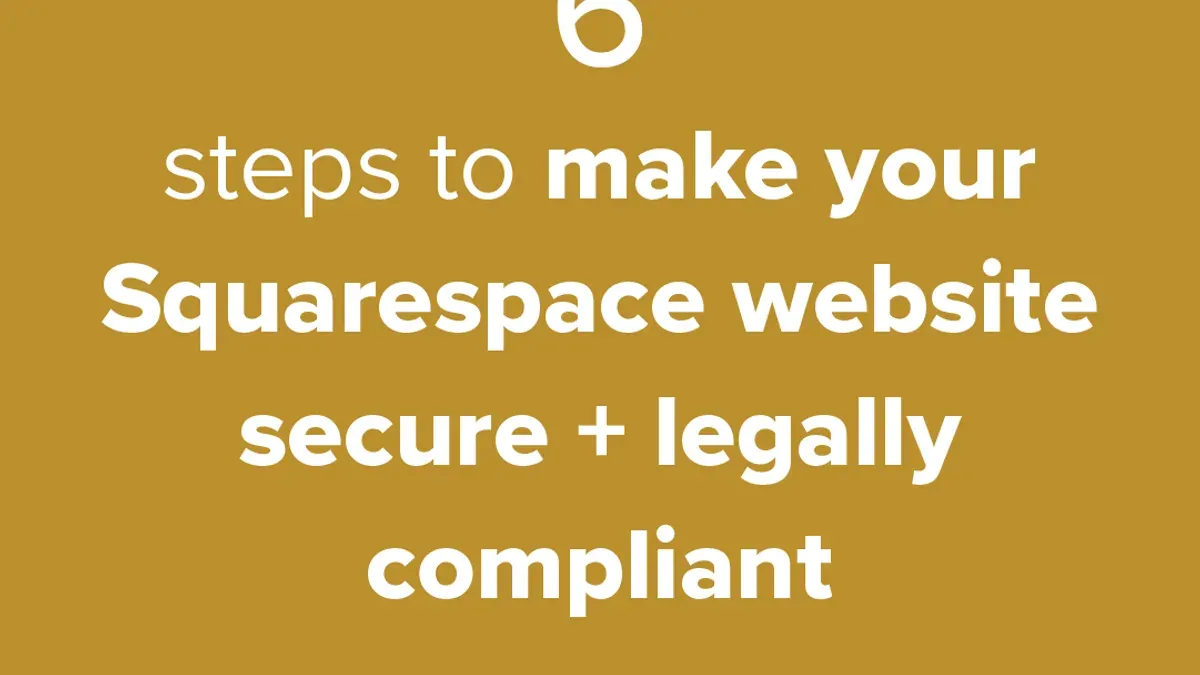 Enabling HTTPS and managing SSL certificates – how to secure a Squarespace website
