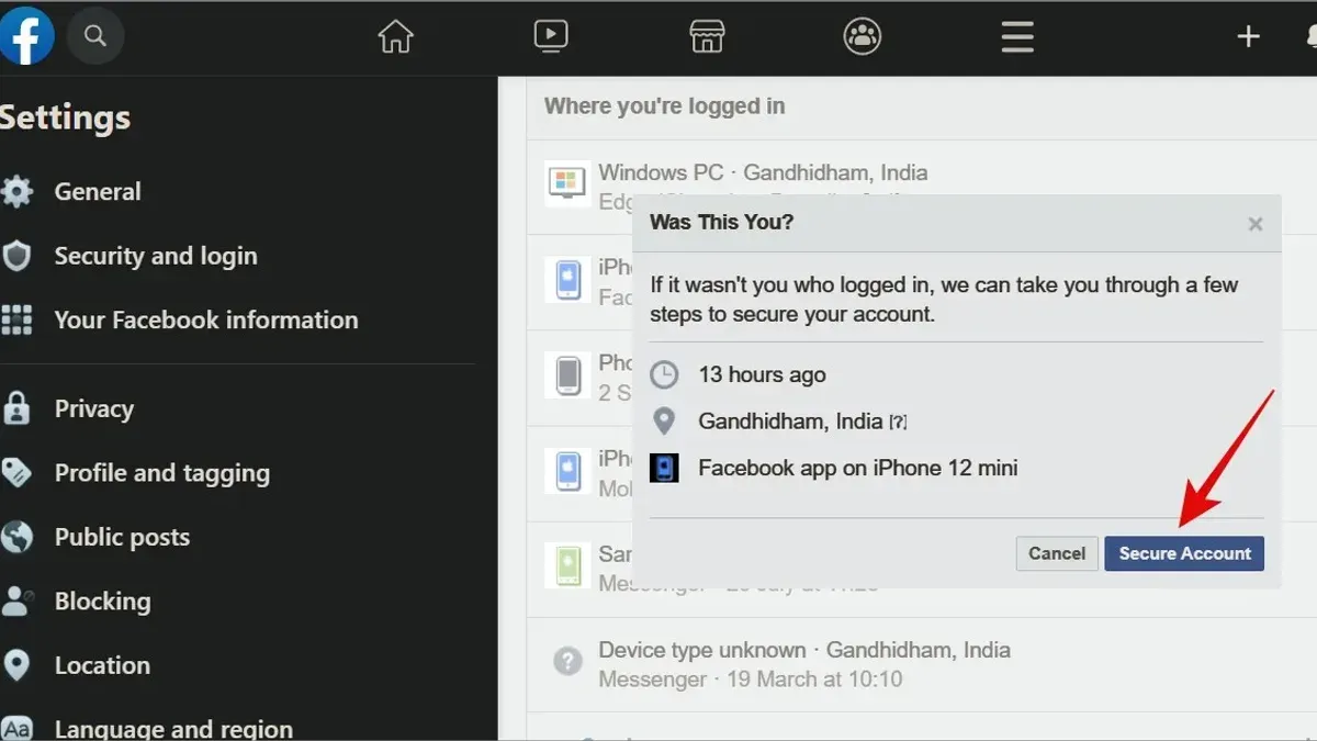 What This Advice Does Not Cover – how to see where you're logged into BeReal