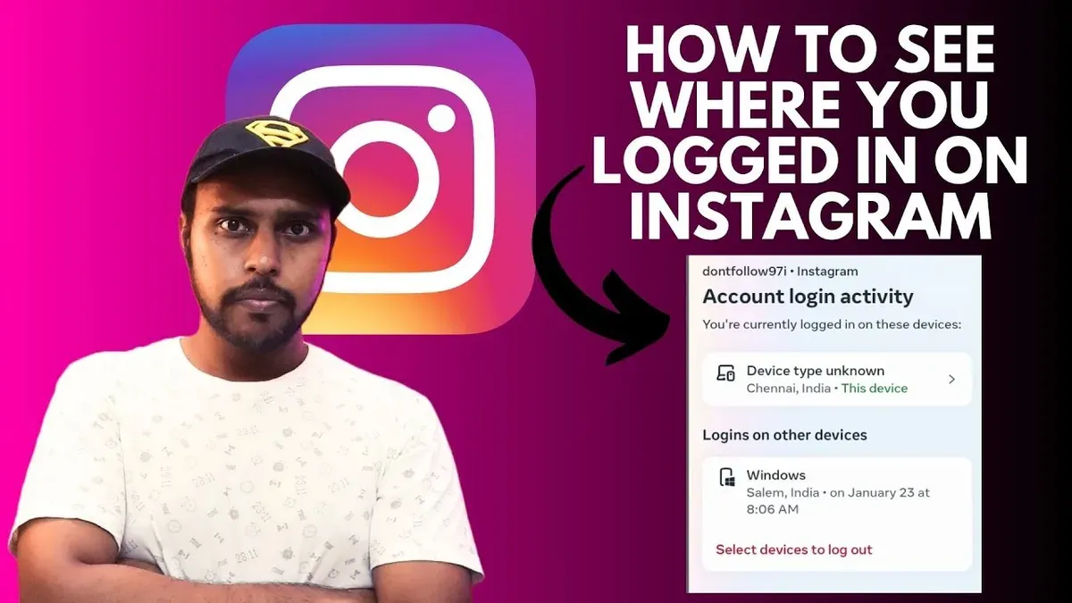 How to see where you are signed in on Instagram via web browser – how to see where you're logged into Instagram