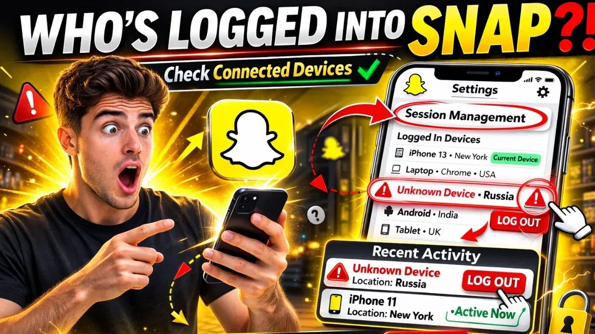 How to see where you are logged in on Snapchat – how to see where you're logged into Snapchat