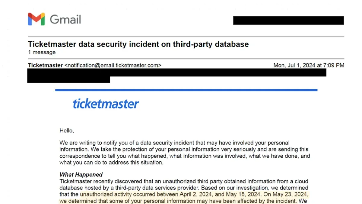 Can you dispute a Ticketmaster charge and how to protect yourself after a breach – Ticketmaster data breach