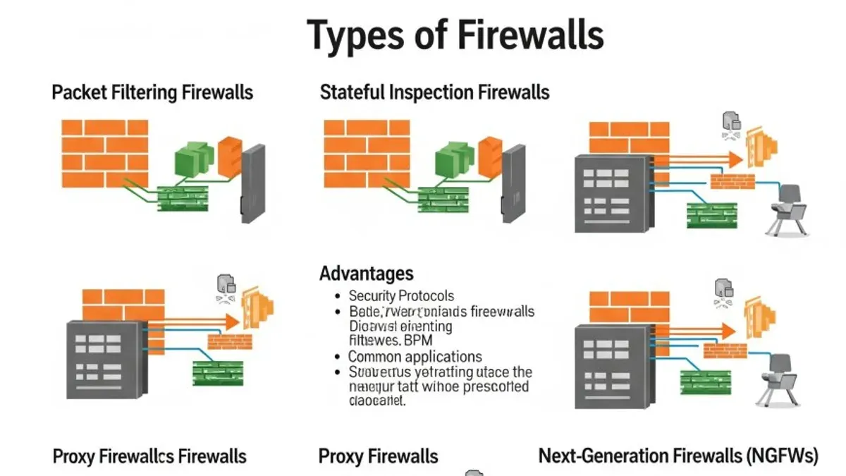 Practical applications of different firewall types in various environments – types of firewalls