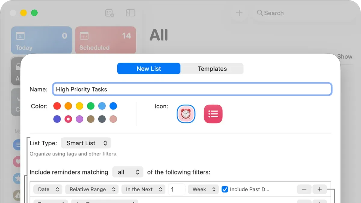 How to make a smart list in Reminders on Mac – how to use smart lists in Reminders on Mac