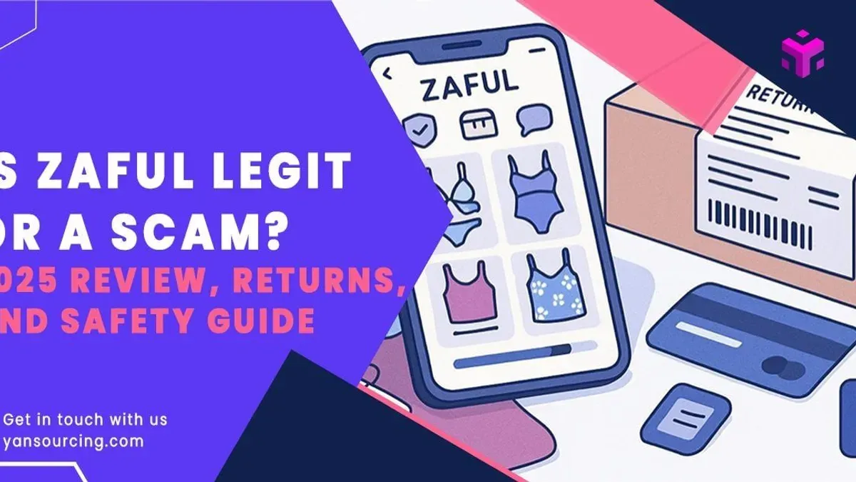 Customer verifying if Zaful is legit by checking package and reviews on laptop