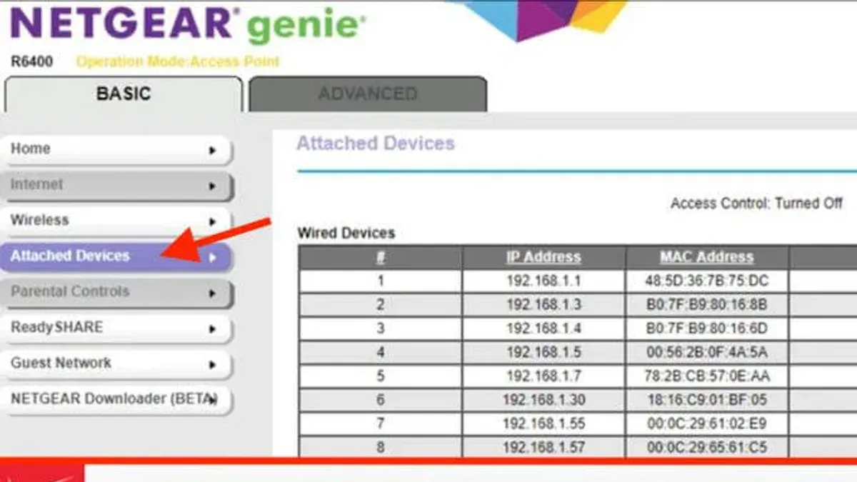 Person checking how to see devices connected to Netgear router on smartphone