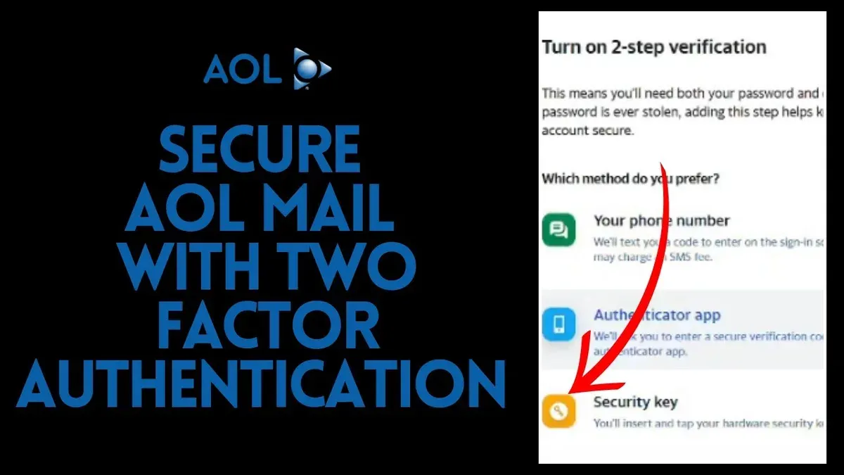 User reviewing if AOL Mail is safe by checking email security settings on laptop