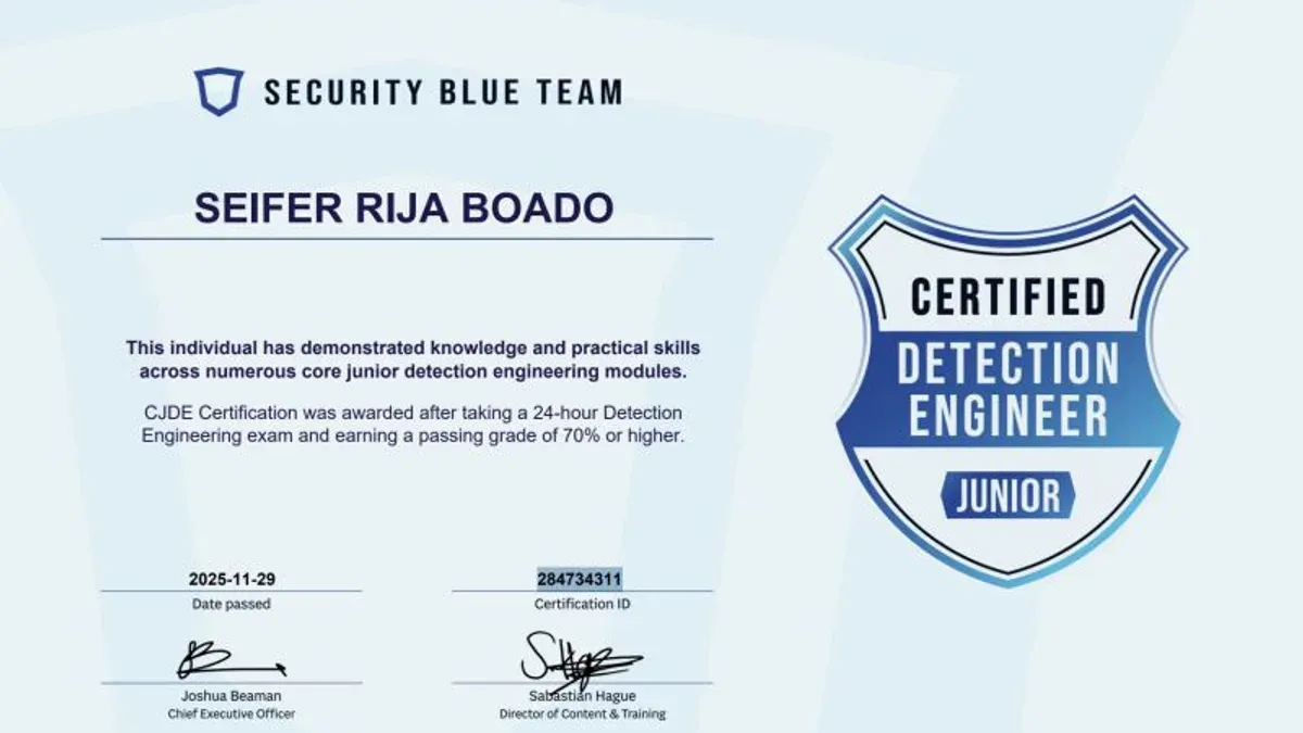 Detection engineer working with cybersecurity tools showing best certifications for detection engineer