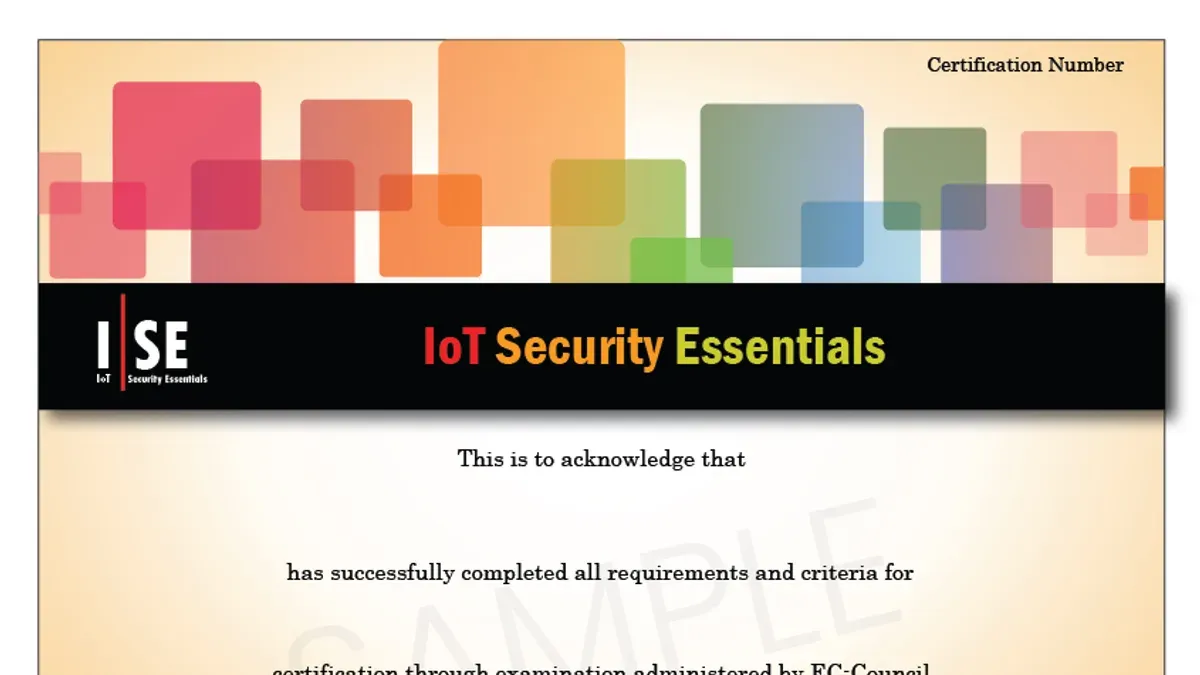 IoT security engineer working with connected devices, highlighting best certifications for IoT security engineer