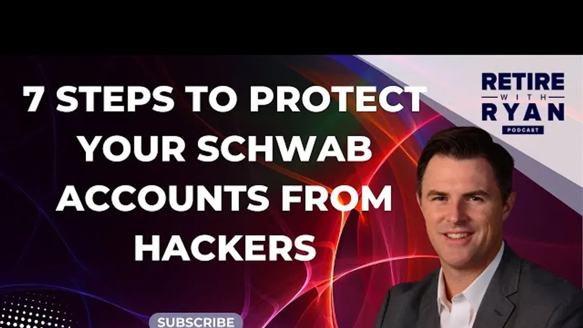 Person concerned about Charles Schwab account hacked while checking transactions online
