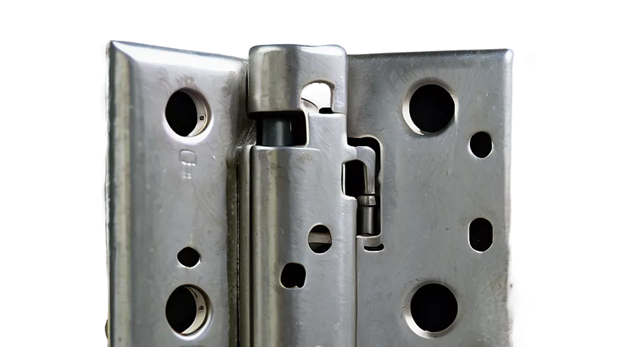 User managing Hinge privacy settings on phone with home door hinge visible