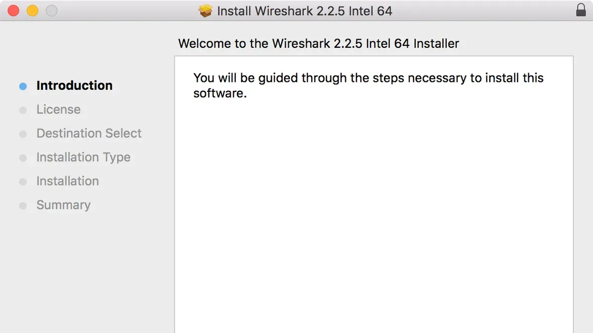 How to install Wireshark on Mac shown on MacBook screen with network data