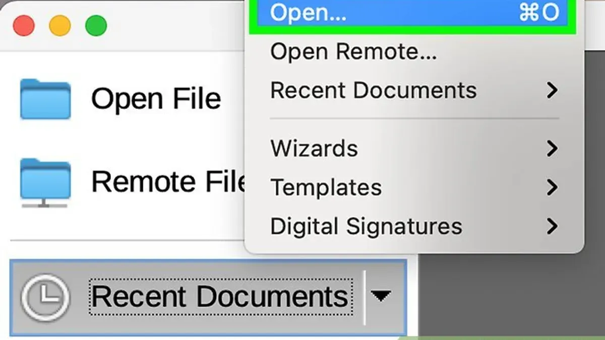 How to open.pub file on Mac shown on MacBook screen with document viewer