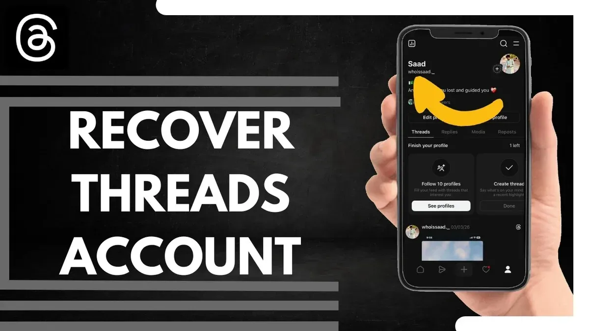 How to recover Threads account without phone number using email and Instagram verification