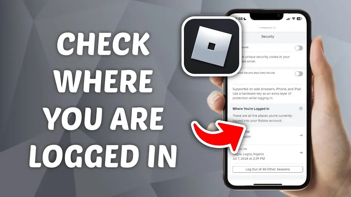 User viewing Kik app settings to see where you're logged into Kik