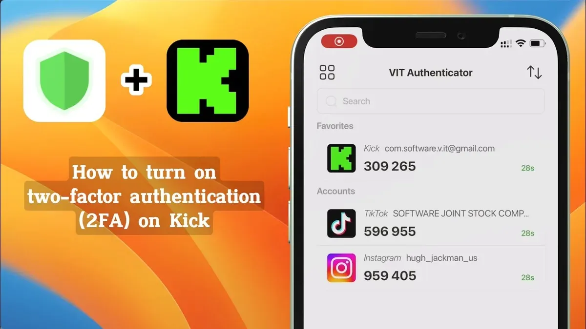Person enabling how to turn on two-factor authentication on Kik on a smartphone
