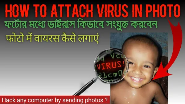 Person analyzing a JPEG image on a computer to understand if you can get a virus from a JPEG image