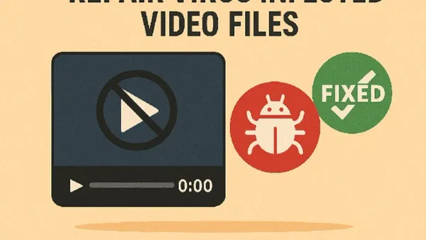 Person watching video on laptop illustrating can you get a virus from an MP4 video